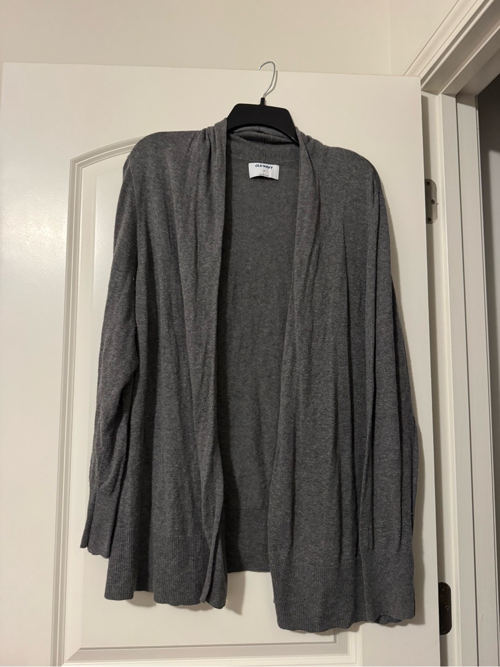 Old Navy Dark Gray Open-Front Women's Cardigan
